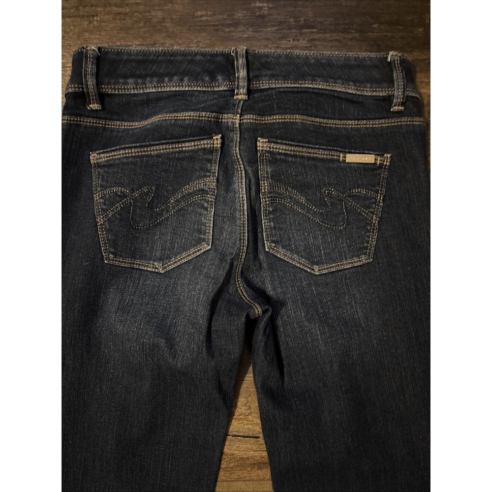 White House Black Market Jeans Women's 00R Boot Leg Stretch Denim Blue - Picture 8 of 9